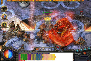 1.80热血传说赤月复古三职业版带配套网站+假人