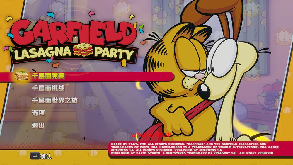加菲猫千层面派对(Garfield Lasagna Party)简中|PC|RTS|动作冒险游戏