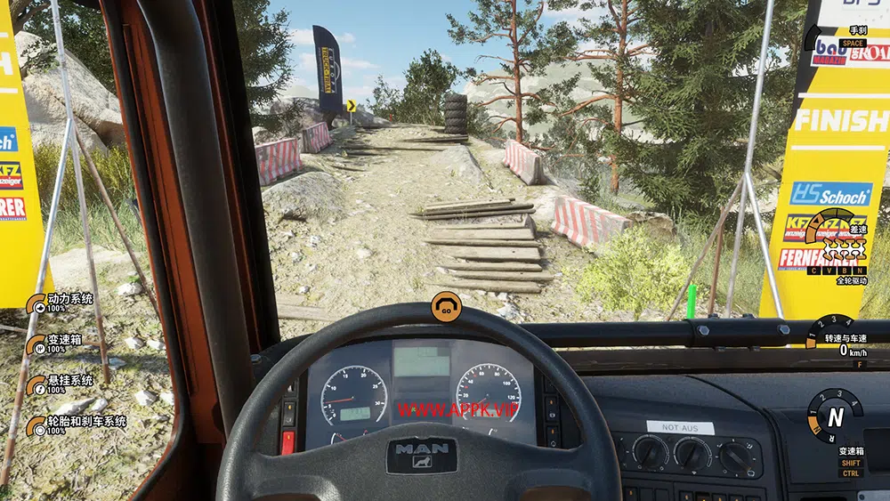 越野卡车模拟器(Offroad Truck Simulator)简中|PC|RAC|卡车越野模拟竞速游戏