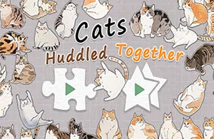 挤在一起的猫猫(Cats Huddled Together)简中|PC|PUZ|休闲猫咪拼图游戏20240325081516633.webp天堂游戏乐园