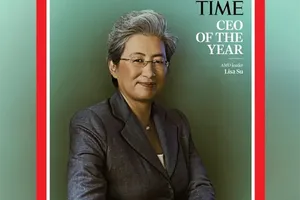 AMD苏妈当选《时代》年度CEO!年度封面人物