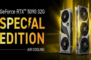 微星推出特别版RTX 5090显卡:配备5个风扇!