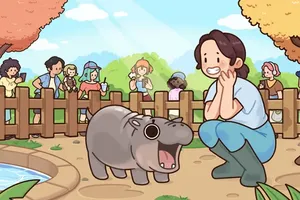 河马模拟游戏《Baby Pygmy Hippo Zoo》Steam页开放面