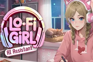 Lo-Fi女孩AI助手(Lo-Fi Girl AI Assistant)温馨休闲交互游戏|下载