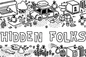 隐藏的家伙(Hidden Folks)手绘休闲寻物游戏|下载