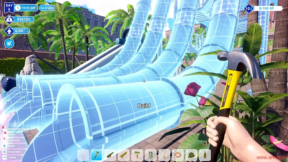水上乐园模拟器(Waterpark Simulator)第一人称经营模拟游戏|下载20251201142913871.webp天堂游戏乐园