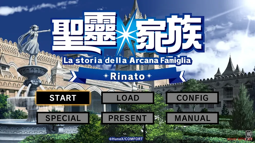 圣灵家族(Arcana Famiglia Rinato)漫画乙女文字冒险游戏|下载