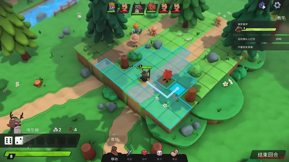 多贝尔地牢(Dobbel Dungeon)回合制策略RPG游戏|下载