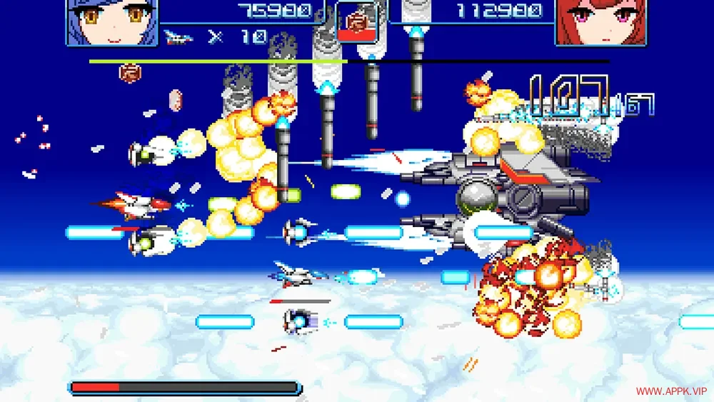 雷神战机零(Revolgear Zero)复古横版卷轴STG游戏|下载