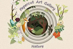 剪纸美术馆-自然(Papercut Art Gallery Nature)休闲治愈拼图游戏